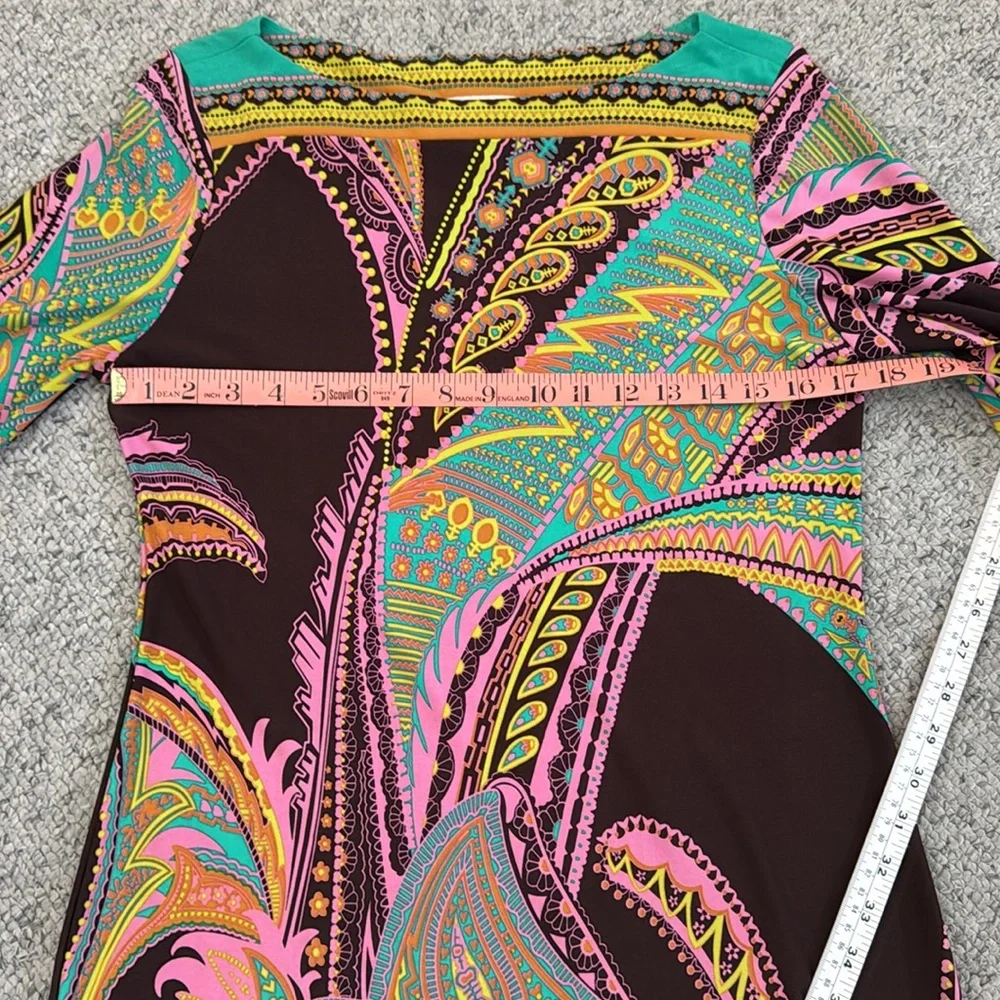 Boho  Paisley Print Dress - Picture 6 of 8